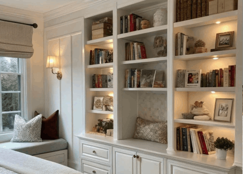 What Should You Consider When Styling Shelves and Bookcases?
